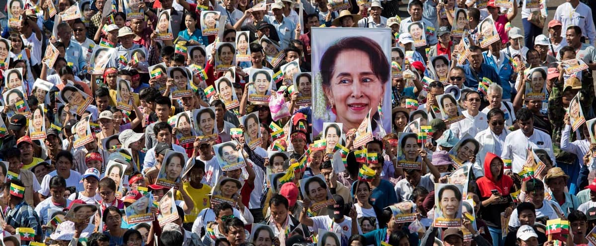 Maillot de bain Appel à la grève silencieuse en Birmanie un an après le coup d’État