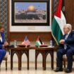 Bureau Nancy Pelosi rencontre à Ramallah le président palestinien Mahmoud Abbas