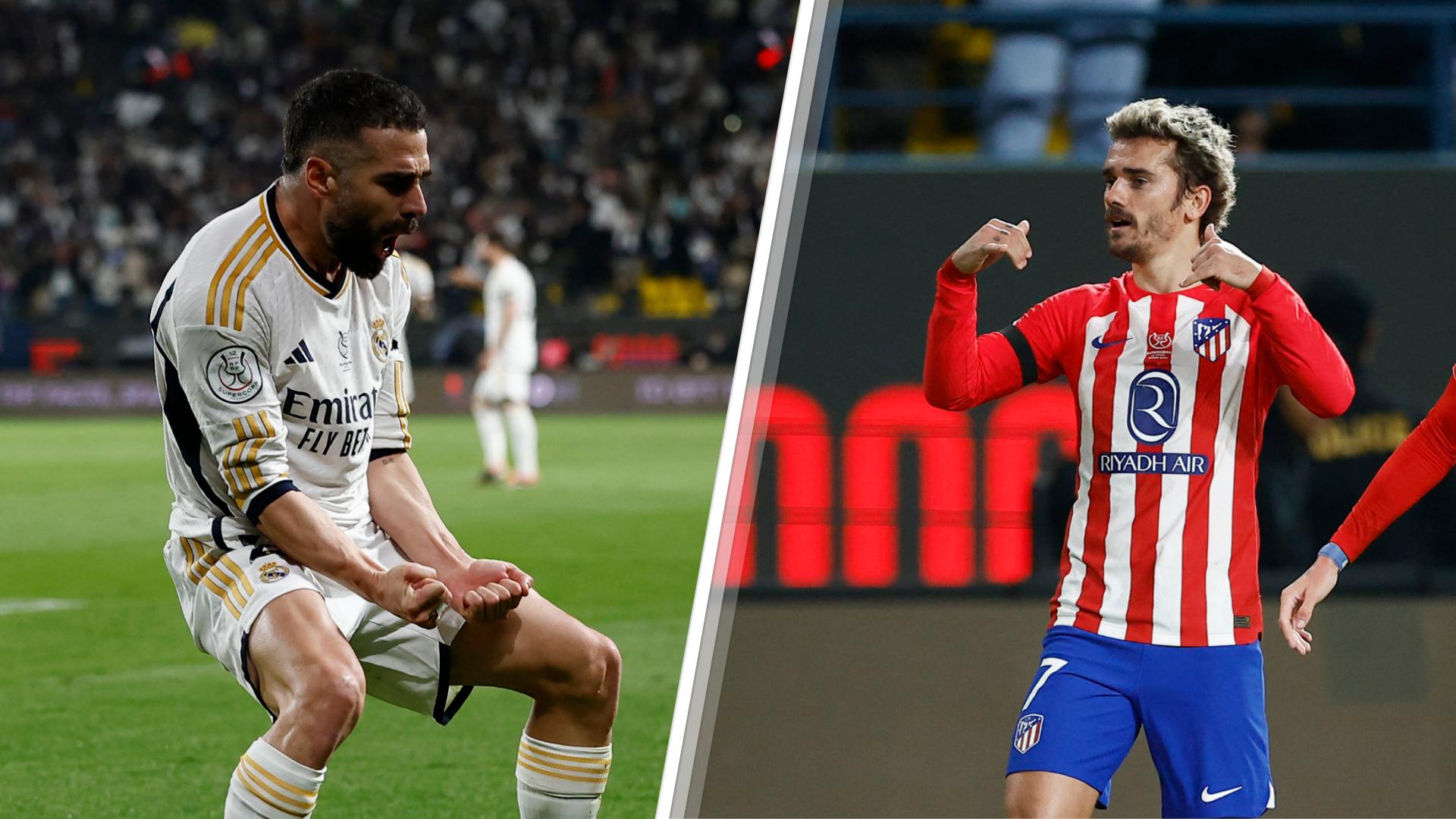 Deguise Exact Madrid-Atlético : des défenseurs déguisés en attaquants, un Griezmann yarn… les tops et flops
