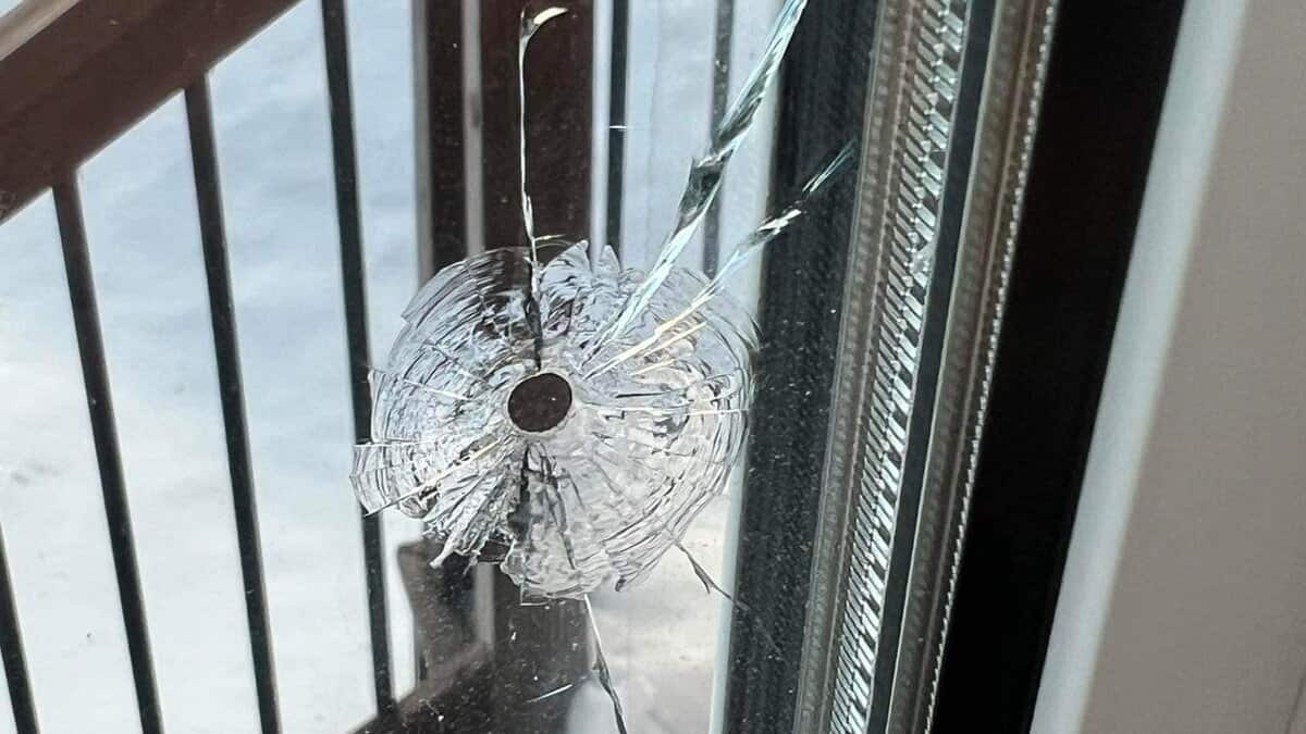 Jouet Armes à air comprimé: maisons et voitures criblées de balles dans Lotbinière