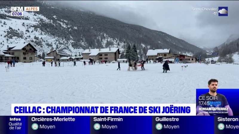 Ski Hautes-Alpes: le championnat de France de ski Joëring organisé à Ceillac