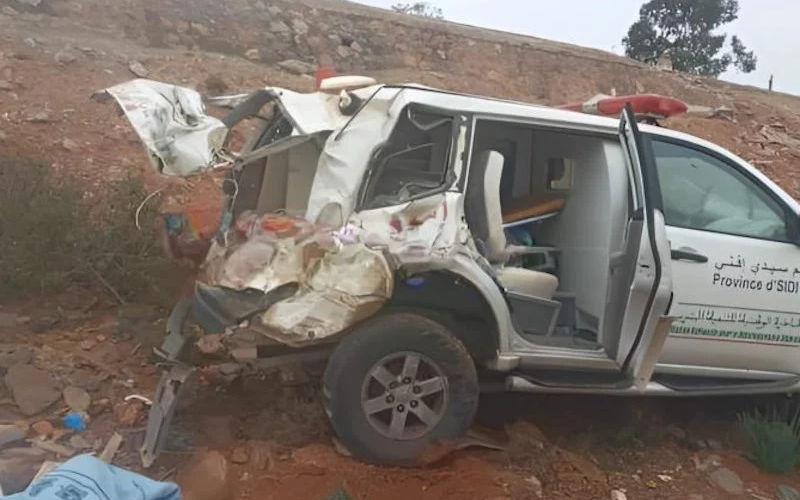 Ebook Maroc : l’accident d’une ambulance fait un mort et deux blessés