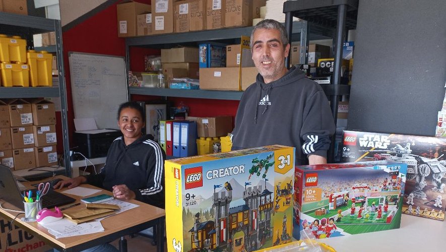 Bureau À Béziers, un pro de Lego® exporte ses briques dans le monde entier