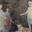 Chaussures de sport Découverte à Pompéi de fresques inspirées de la guerre de Troie