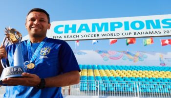 Football Seaside soccer : qui est Gilberto Da Costa de Souza, le nouvel entraîneur du Maroc ?